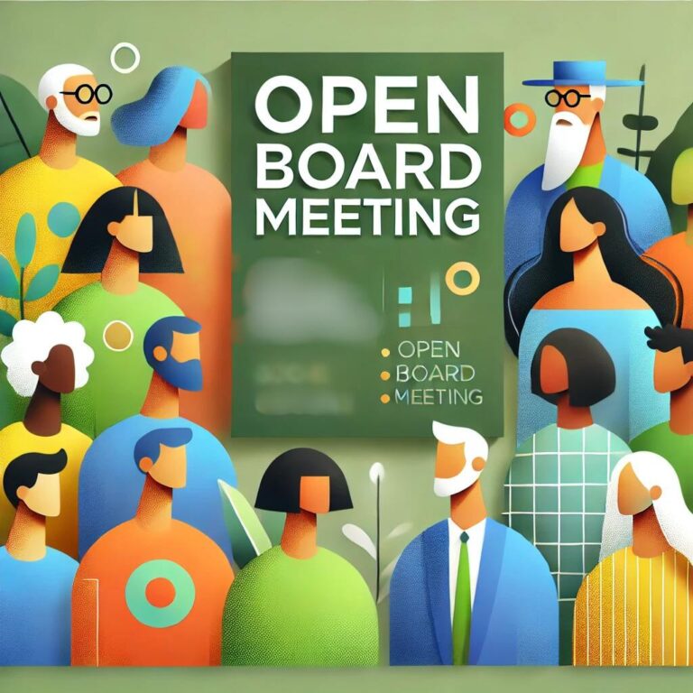 open board meeting