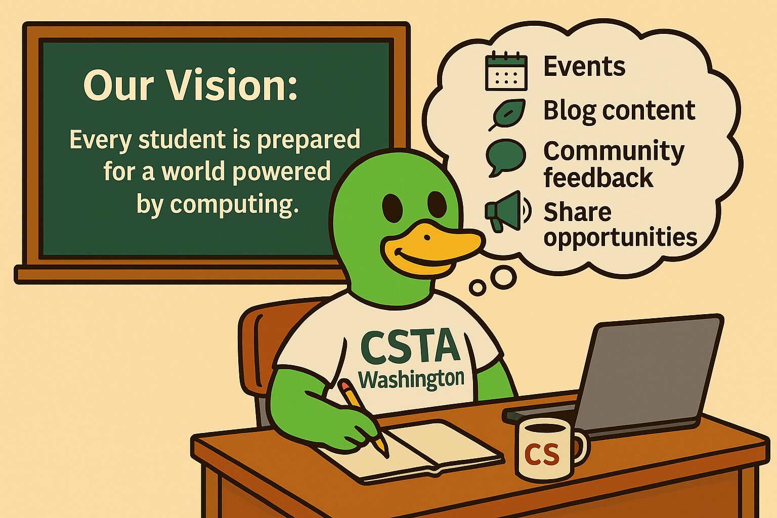 thinking duck teacher