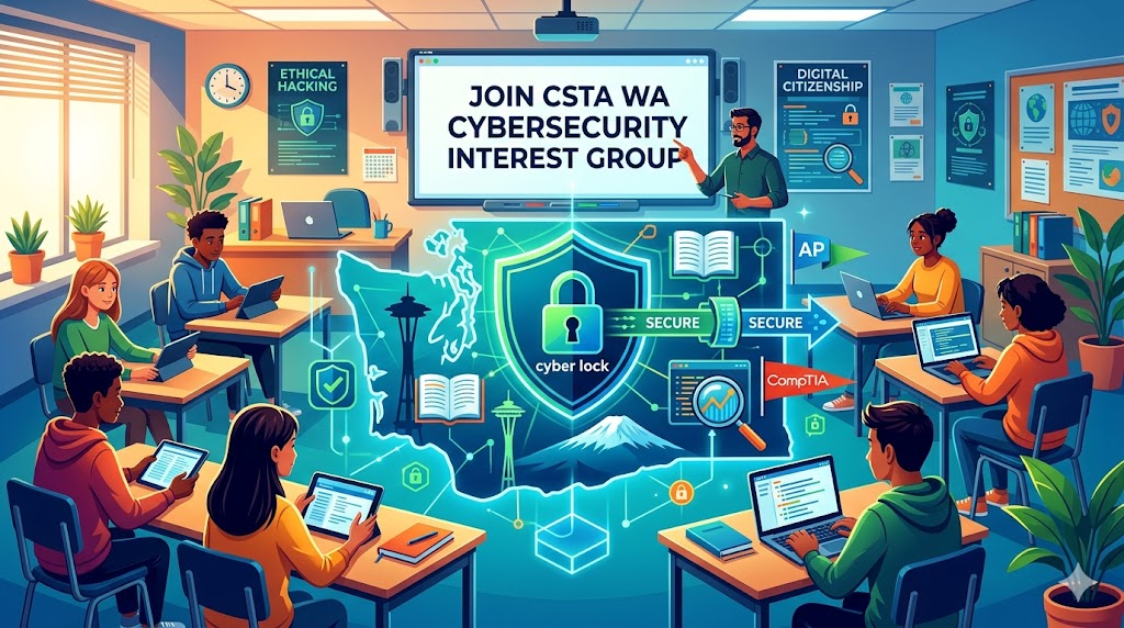 Join CSTA Washington Cybersecurity interest group