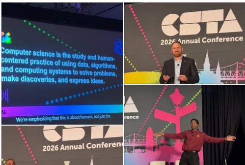 CSTA Conference montage